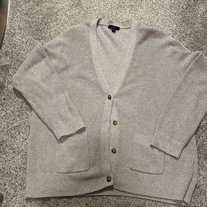 JCrew Cotton Cashmere Oversize Cardigan